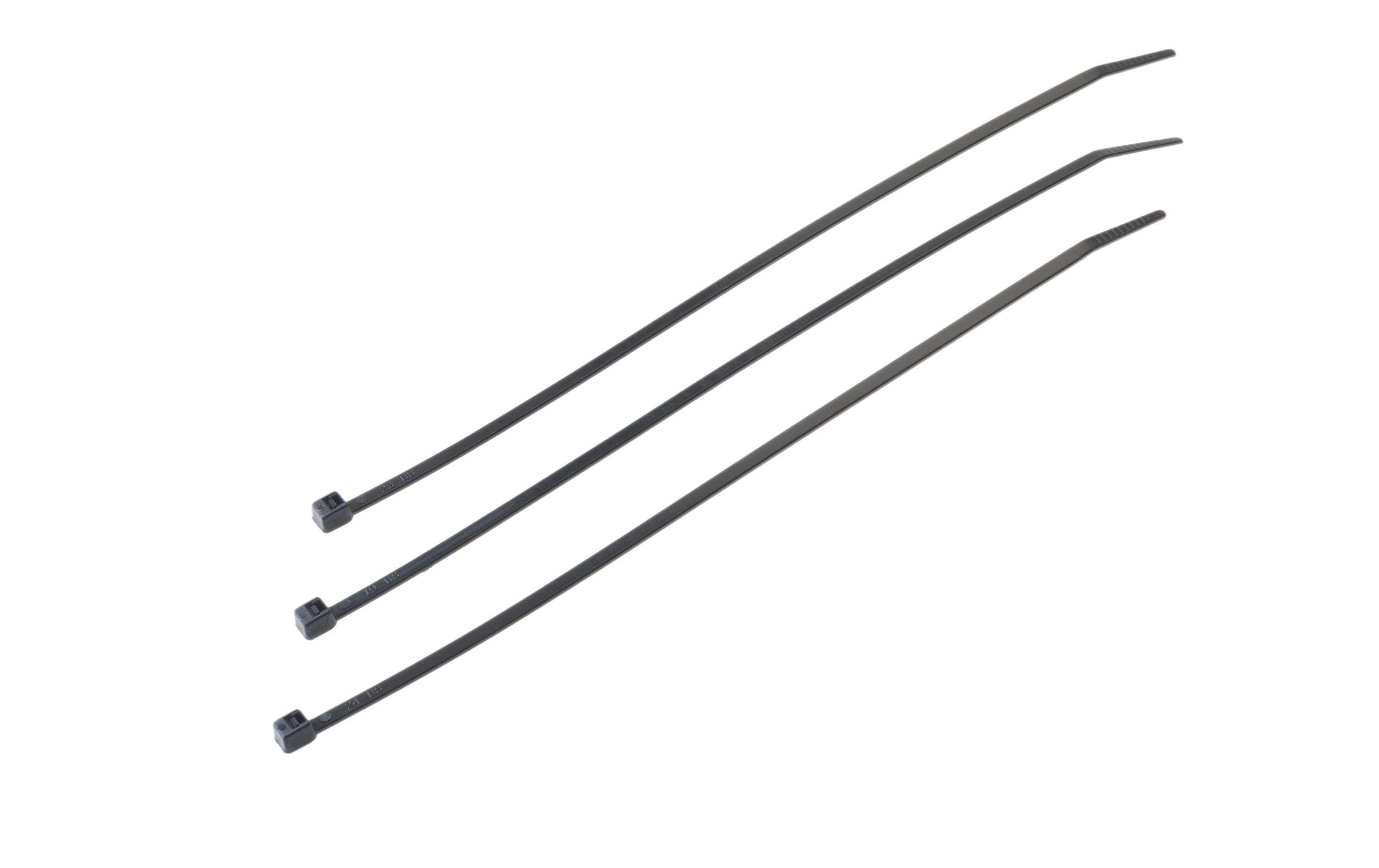 Kabelbinder 200 x 3.6mm, schwarz, 100 Stück