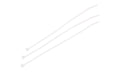Kabelbinder 200 x 3.6mm, 100 Stück transparent
