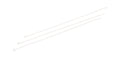 Kabelbinder 300 x 3.6mm, 100 Stück transparent