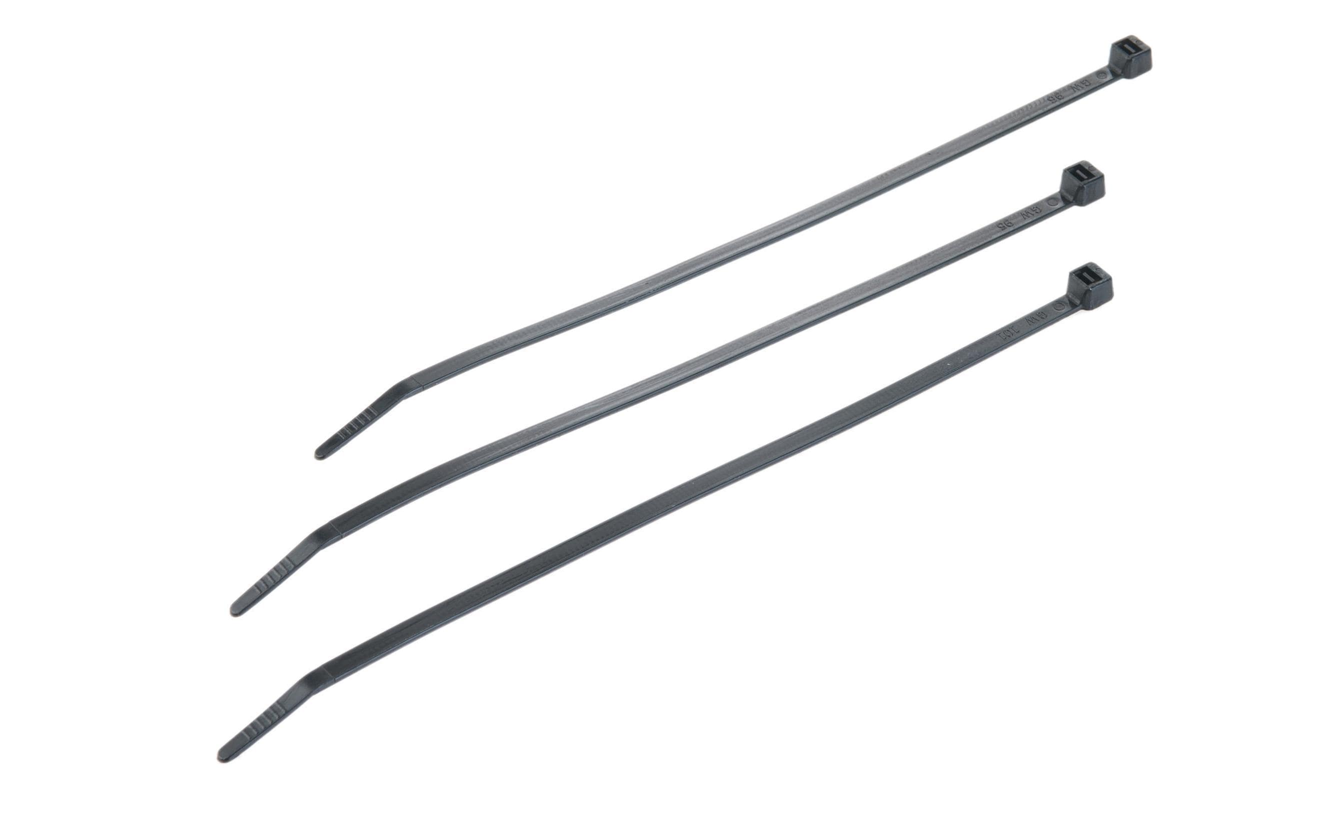 Kabelbinder 200 x 4.8mm, schwarz, 100 Stück