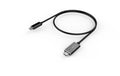 LMP USB3.0 C-C Ladekabel, 1.8m bis 100 Watt, C-Buchse-C-Stecker, spacegrau