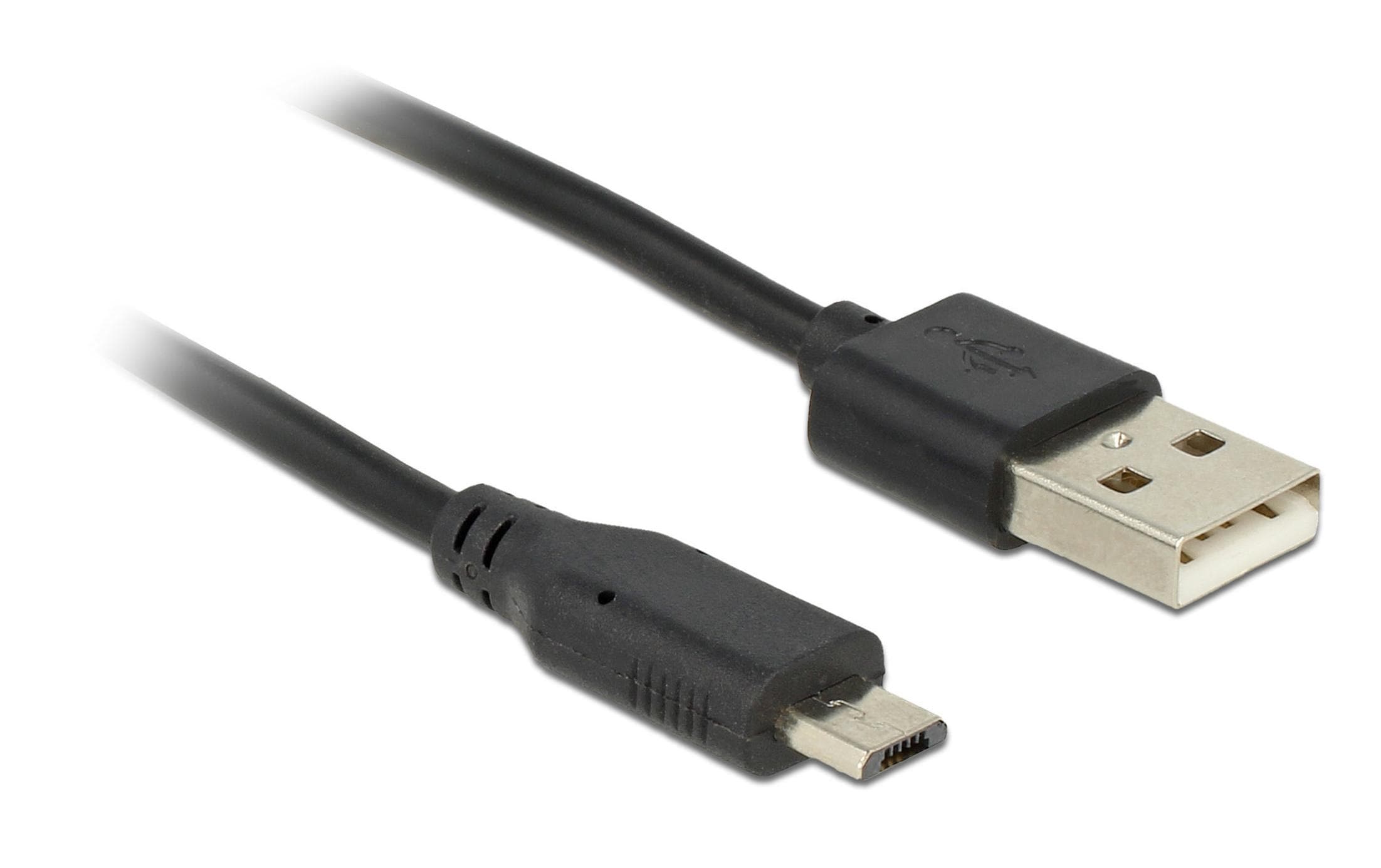 Delock USB2 Kabel A-Stecker - Typ-C 1.5m, 480Mbps, mit LED Ladestatusanzeige