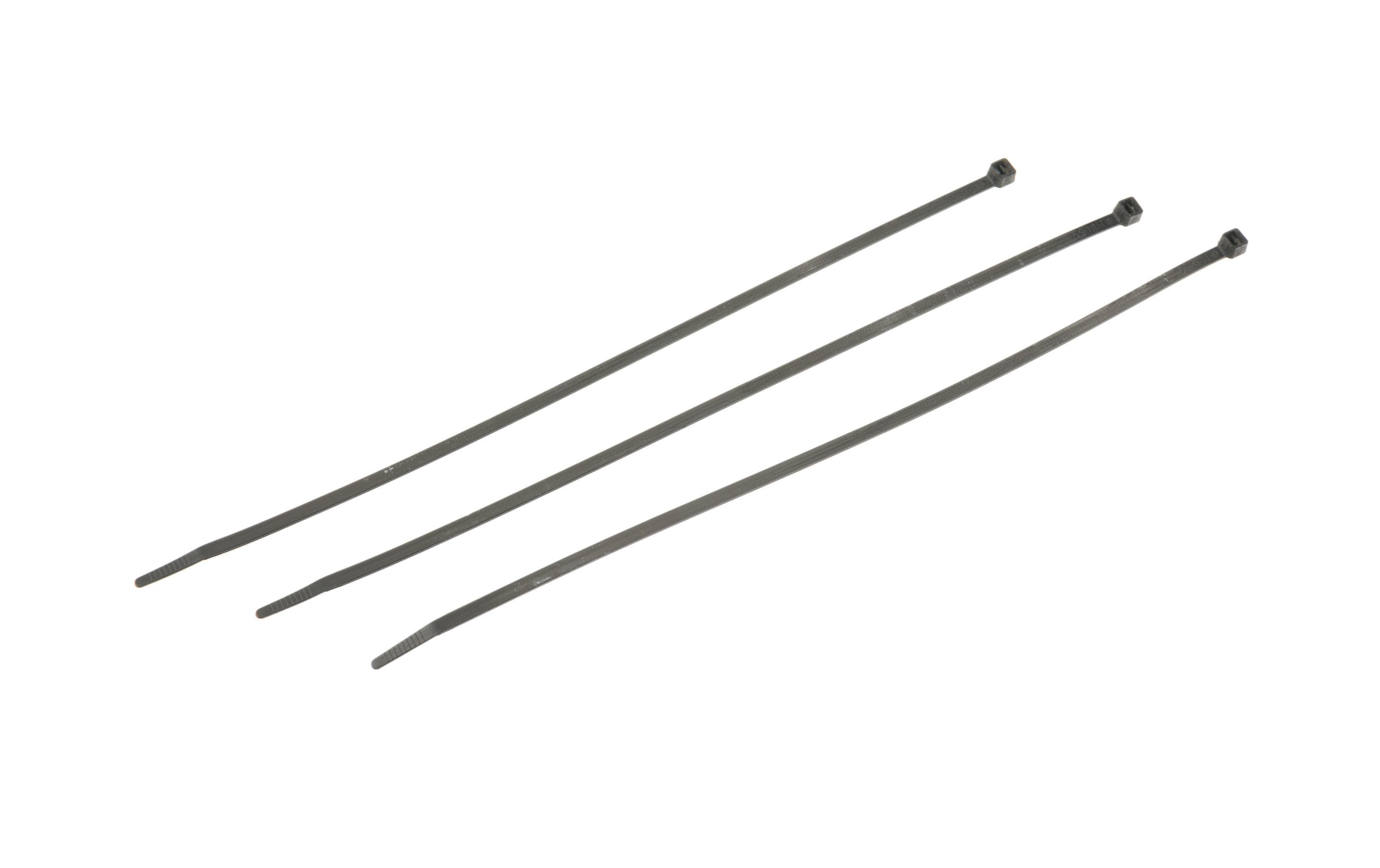 Kabelbinder 300 x 4.8mm, schwarz, 100 Stück