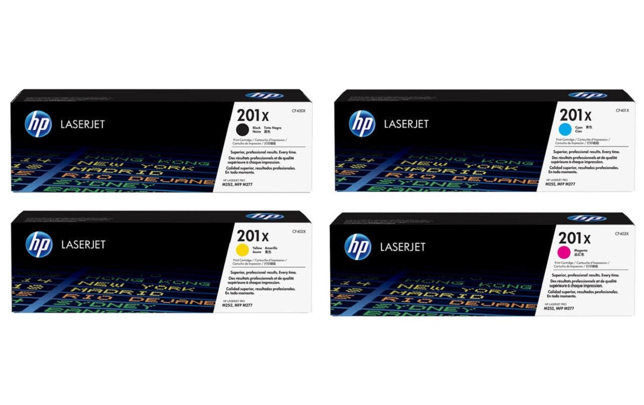 HP Rainbow Kit CF400X-CF403X je 1x CF400X, CF401X, CF402X, CF403X