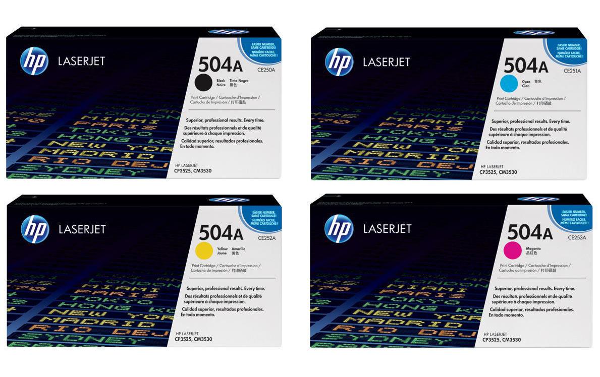 HP Rainbow Kit CE250A-CE253A CP3520/3525