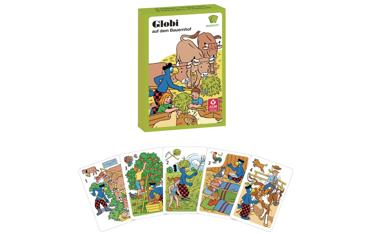 Globi auf dem Bauernhof 4in 1, cello, KFE, D/F/E/I