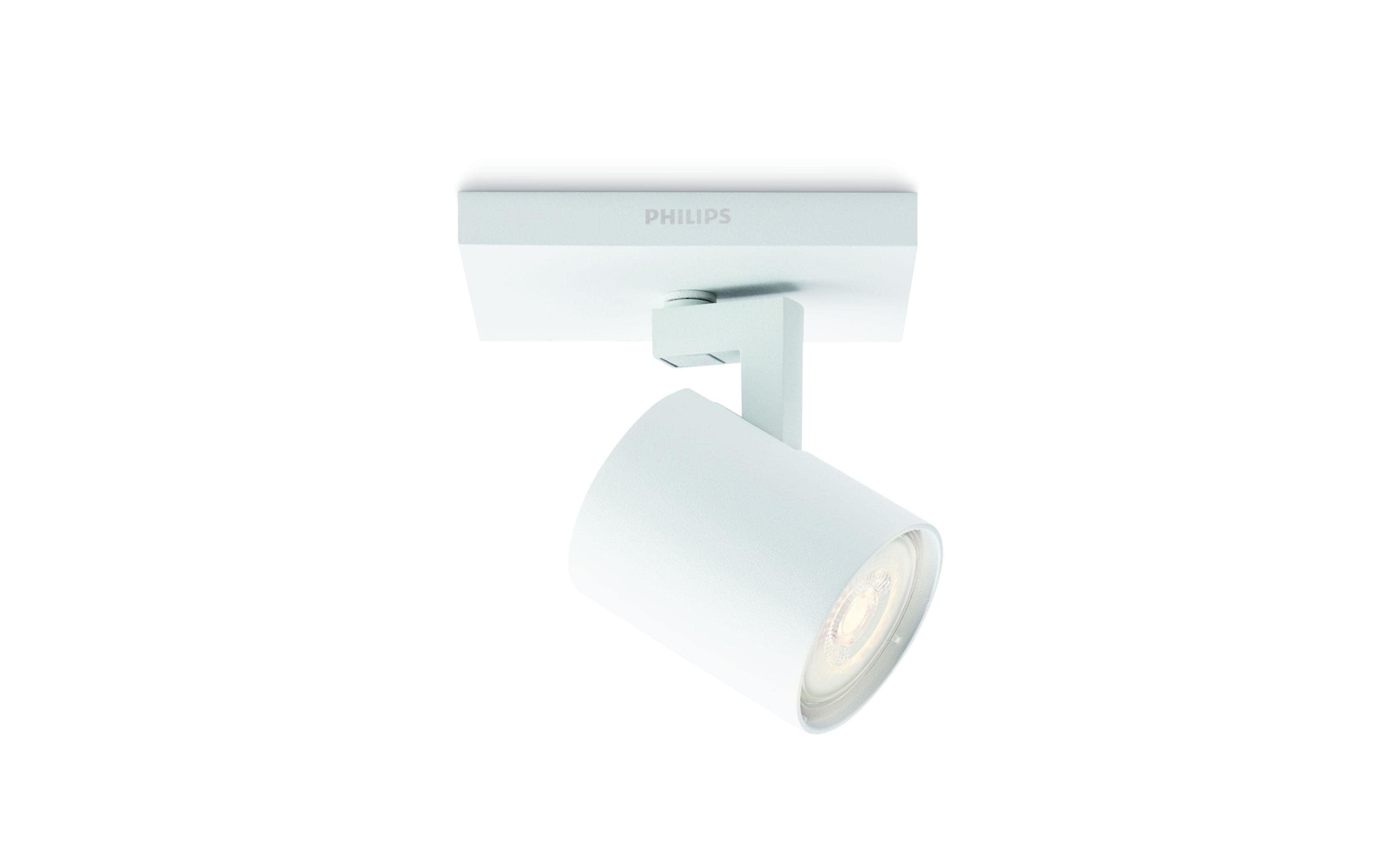 Philips MyLiving Wandleuchte 53090/31/P0 Metall, weiss, 1x3.5W, GU10, IP20, weiss