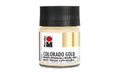 Marabu Metallic-Effektfarbe Colorado Gold 50 ml, Weissgold
