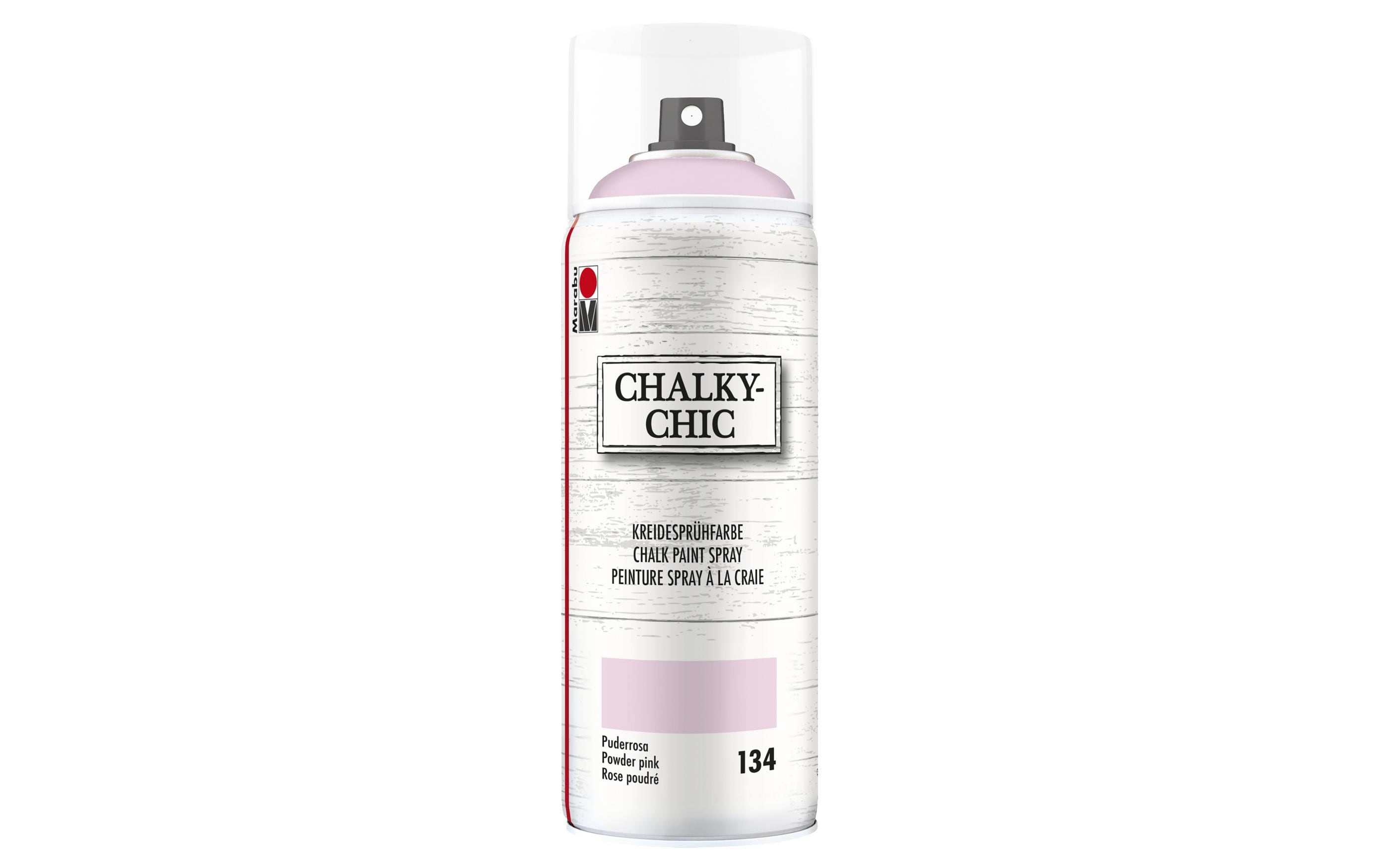 Marabu Kreidesprühfarbe Chalky-Chic 400ml, puderrosa