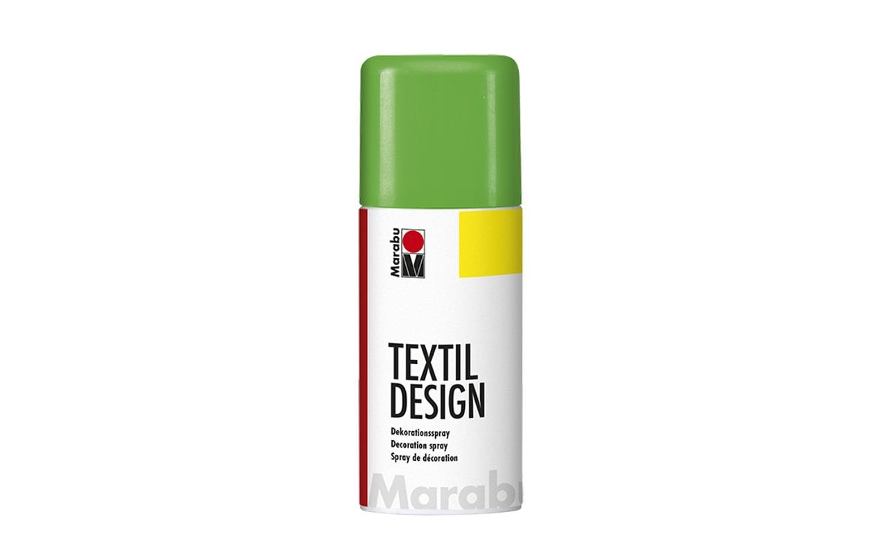 Marabu Dekorationsspray Textil Design 150 ml-Dose, Neongrün