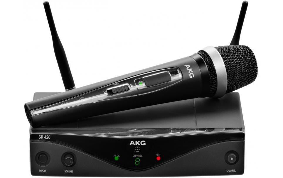 AKG WMS420 Vocal Set D5 Funkmikrofon Set, 826-831 MHz