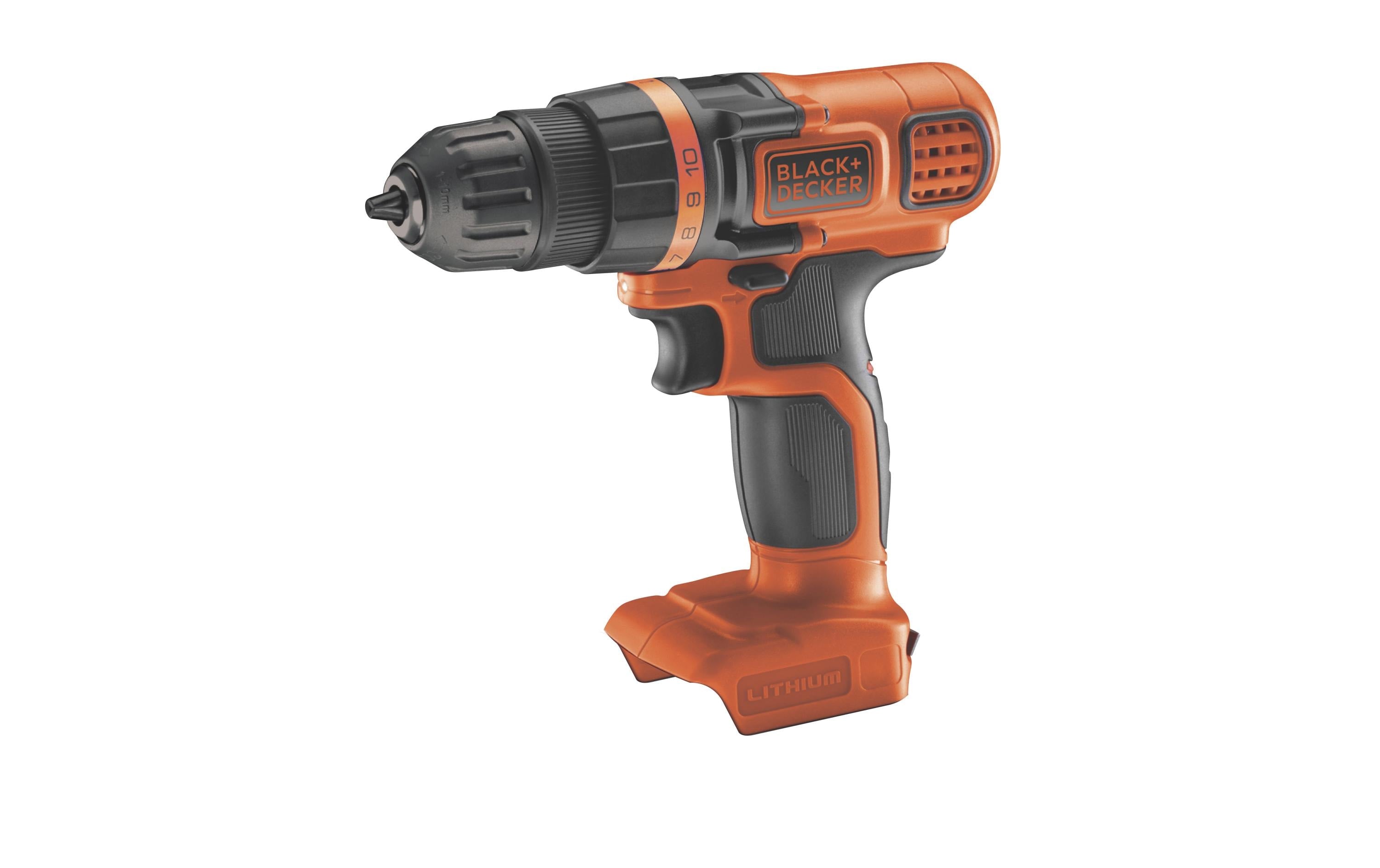 Black+Decker Bohrschrauber BDCDD18N-XJ, 18V ohne Akku und Ladegerät