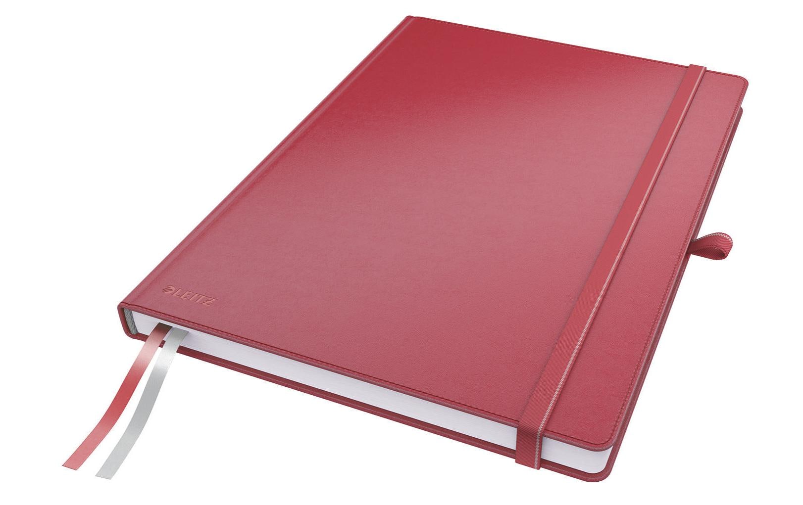 Leitz Complete Notizbuch A4 kariert rot