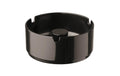Paderno Aschenbecher stapelbar Schwarz, D 9.5cm, H 4.5cm, Melamin