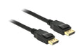 Delock DisplayPort - Displayport Kabel,50cm Schwarz, Auflösung bis 3820 x 2160 @ 60 Hz