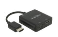 Delock HDMI Audio 5.1 Extractor, 4K, 60Hz TOSLINK, S/PIF, 3.5mm Klinke, USB-Strom