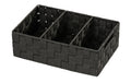 Wenko Organiser Adria mit Griff schwarz 32 x 21 x 10 cm