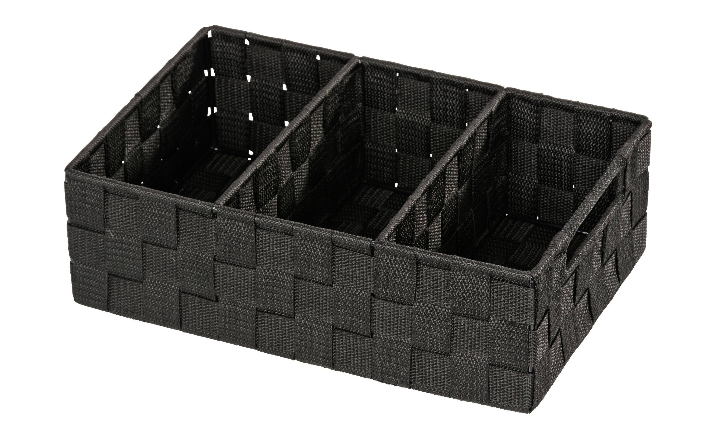 Wenko Organiser Adria mit Griff schwarz 32 x 21 x 10 cm