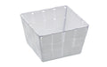 Wenko Korb Adria Mini Square weiss 14 x 14 x 9 cm