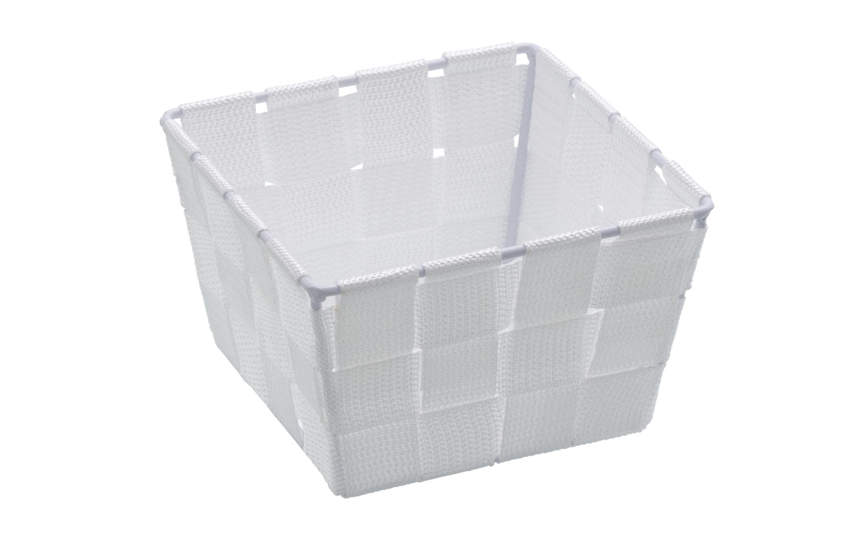 Wenko Korb Adria Mini Square weiss 14 x 14 x 9 cm