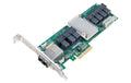 Adaptec AEC-82885T 36Port SAS/SATA Expander PCI-Express-x8, 28 interne, 8 Externe Ports