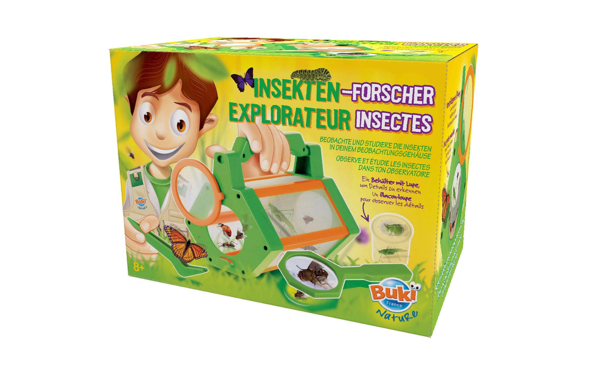 INSEKTEN-FORSCHER Alter: 8+, für 1 Spieler