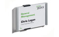 Durable Türschild Info Sign silber Grösse: 148.5 x 105mm