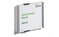 Durable Türschild Info Sign silber Grösse: 148.5 x 148.5mm