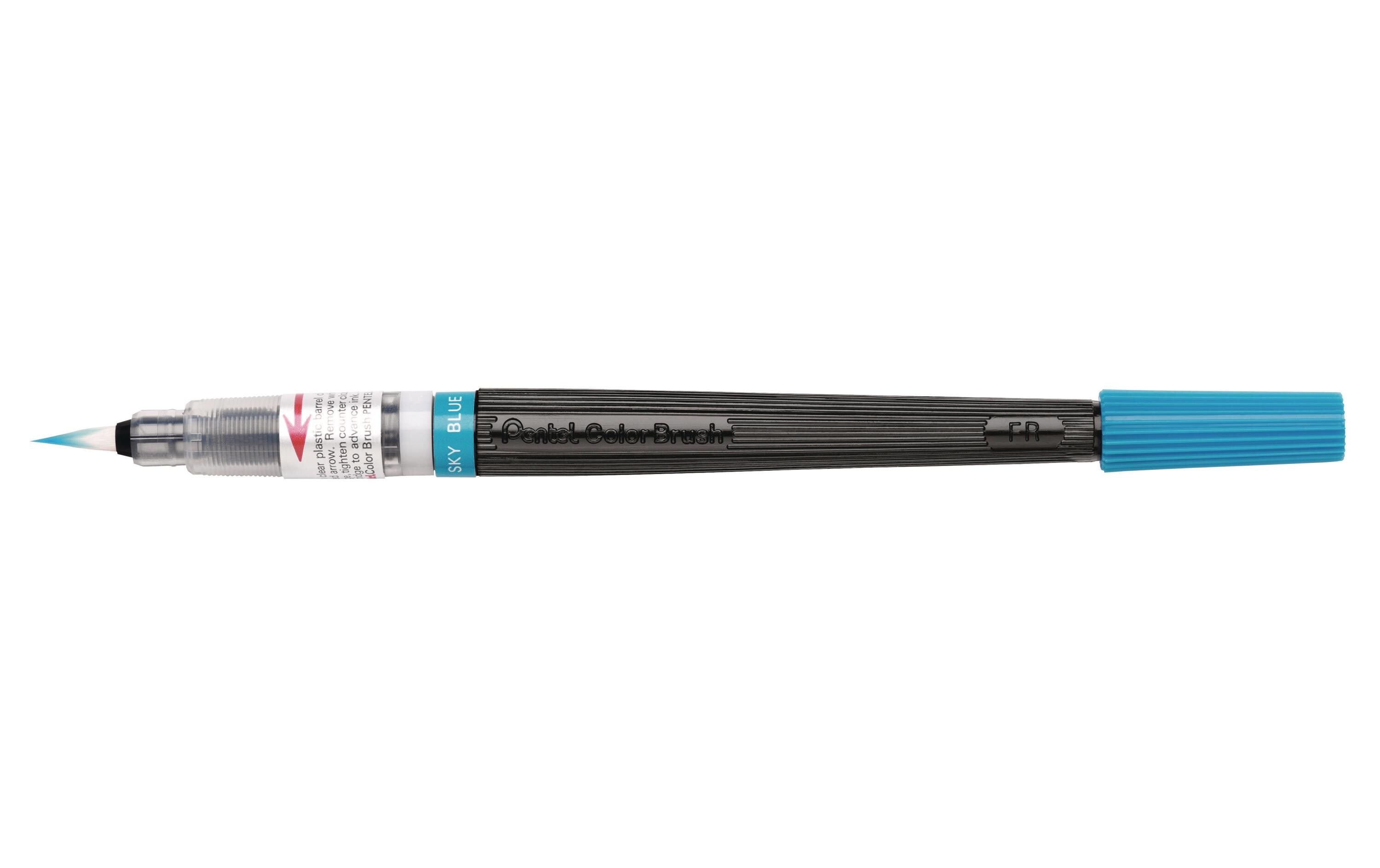 Pentel Pinselstift Colour Brush hellblau