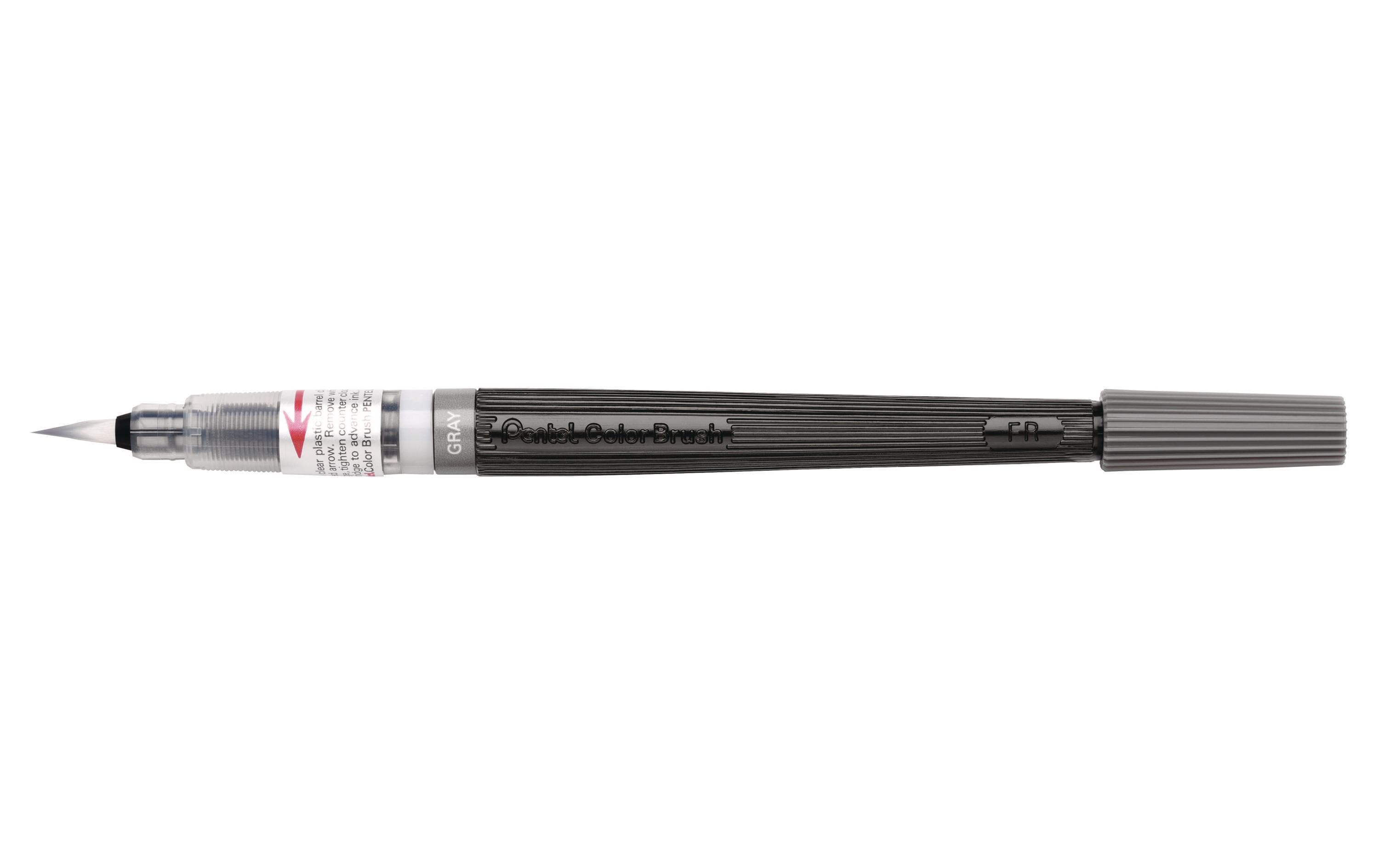Pentel Pinselstift Colour Brush grau