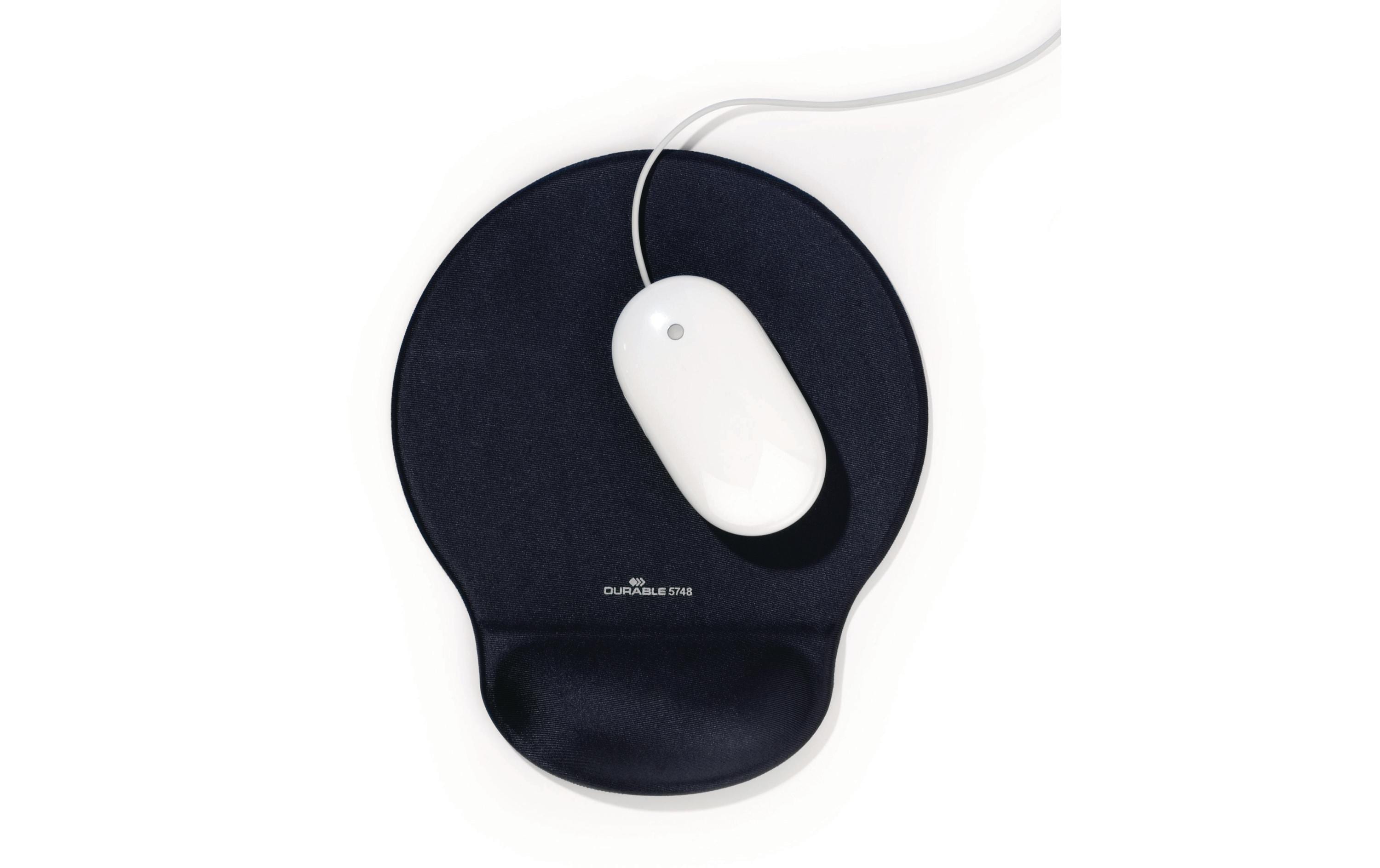Durable Mousepad mit Handgelenkstütze mit Gelfüllung, 26x230x260mm