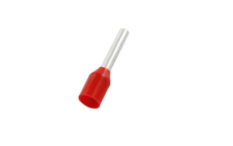 Weidmüller H1,5/14 R BD 500 Stk. Aderendhülsen rot, Bandware