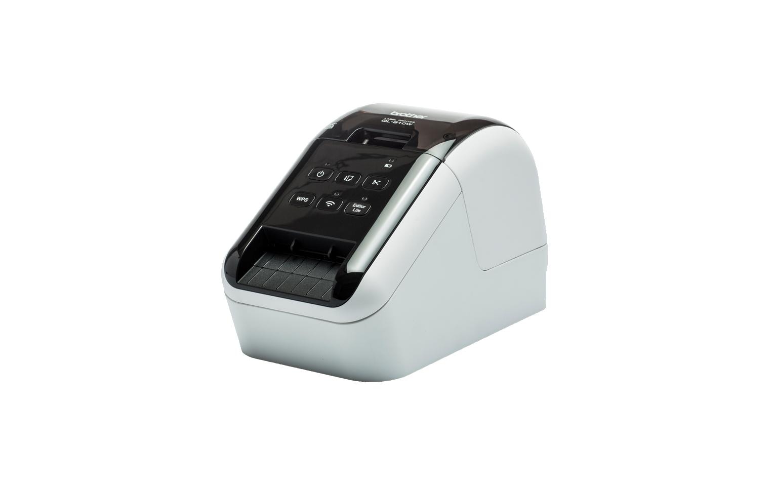 Brother P-touch QL-810W, WLAN, USB, 176mm/Sek, 12mm - 62 mm Breite, Rot,