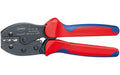 Knipex PreciForce Crimpzange 220 mm brüniert mit Mehrkomponenten-Hüllen
