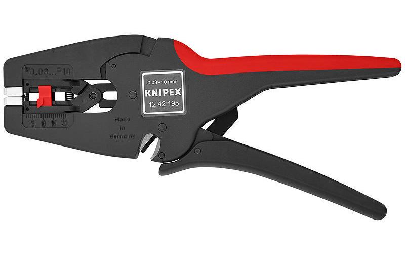 Knipex MultiStrip 10 Abisolierwerte: 0,03 - 10,0 mm²
