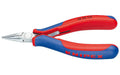 Knipex Elektronik-Greifzange 115 mm flach-runde Backen
