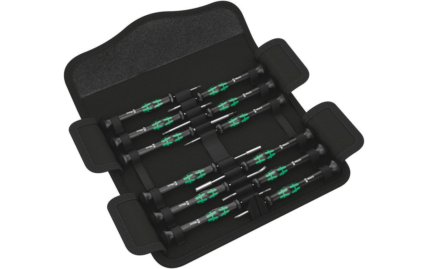 Wera Elektroniker-Schraubenziehersatz Kraftform Micro 12 Electronics 1