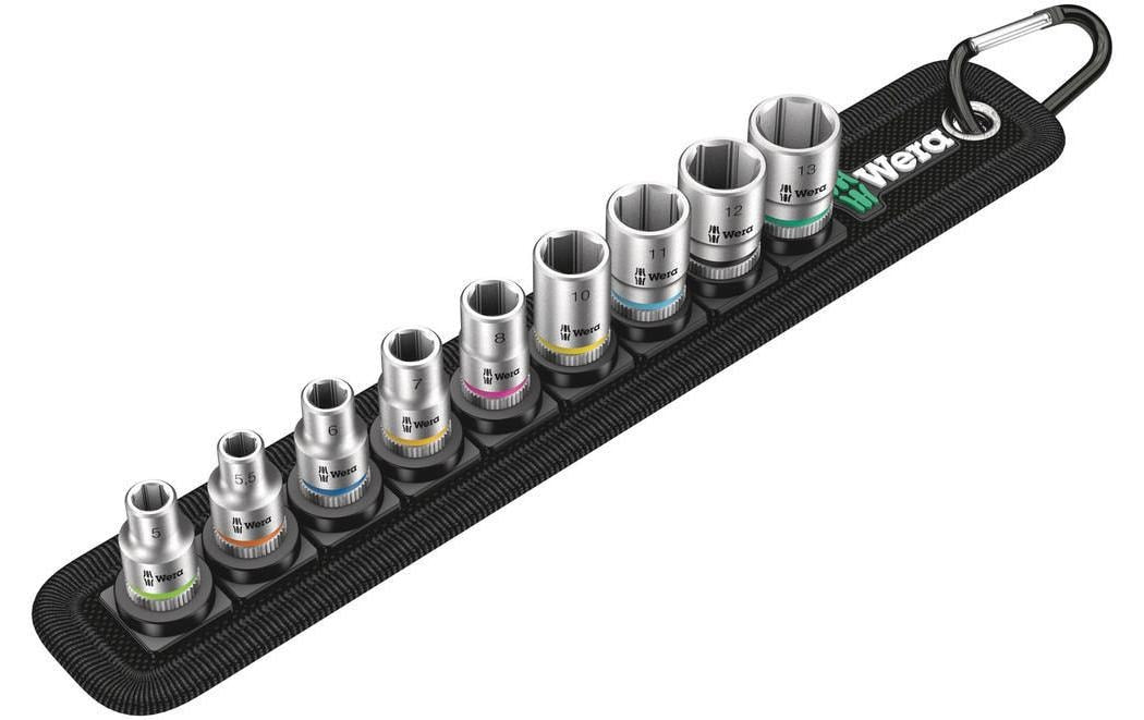 Wera Zyklop Steckschlüsseleinsatz-Satz 1/4" Belt A 4