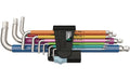 Wera Winkelschlüsselsatz Edelstahl 3950/9 Hex-Plus Multicolour Stainless 1