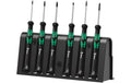 Wera Elektroniker-Schraubenziehersatz 2050/6 inkl. Rack