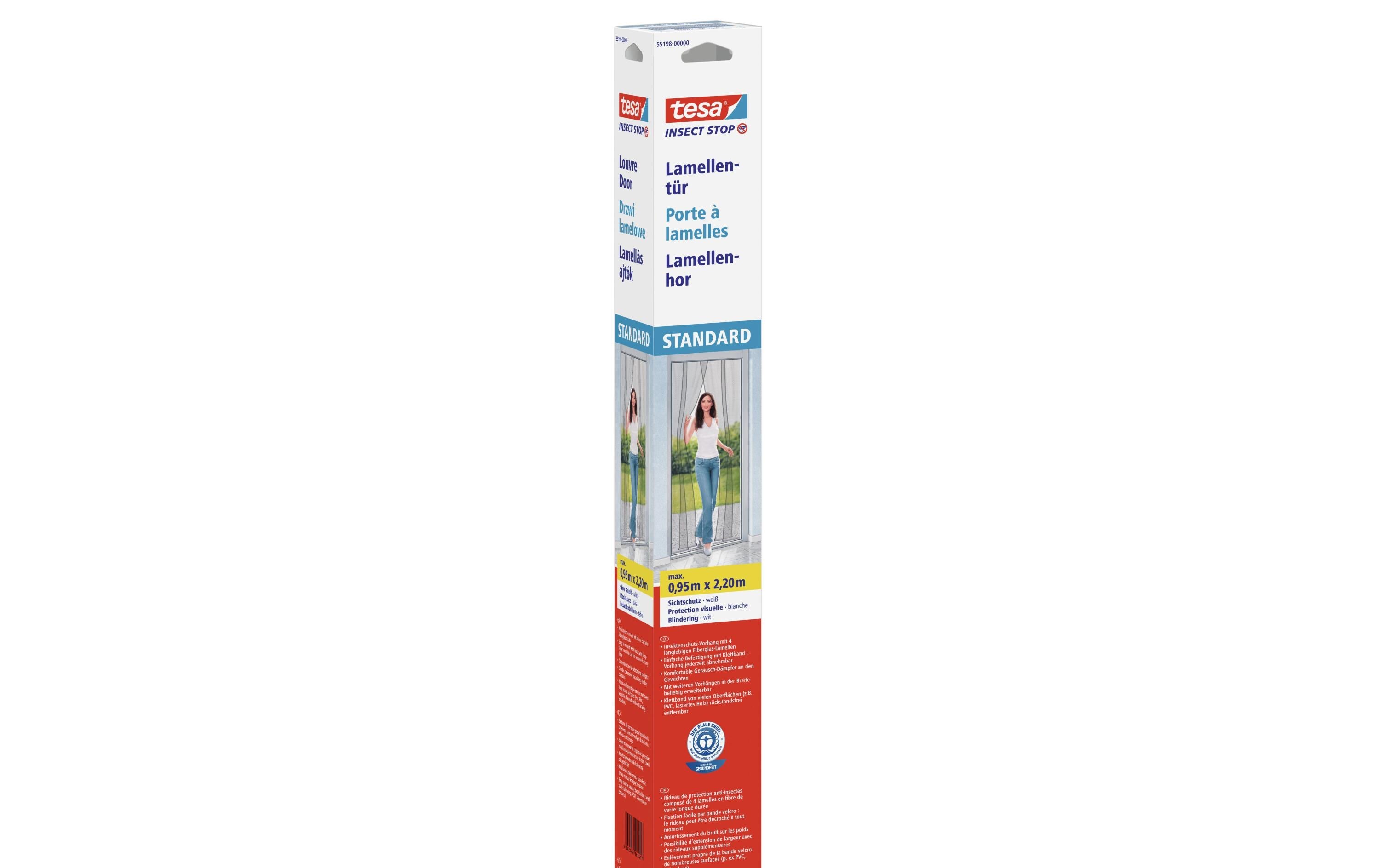 Tesa Insect Stop Lamellentür Standard weiss Grösse: 0.95m x 2.2m