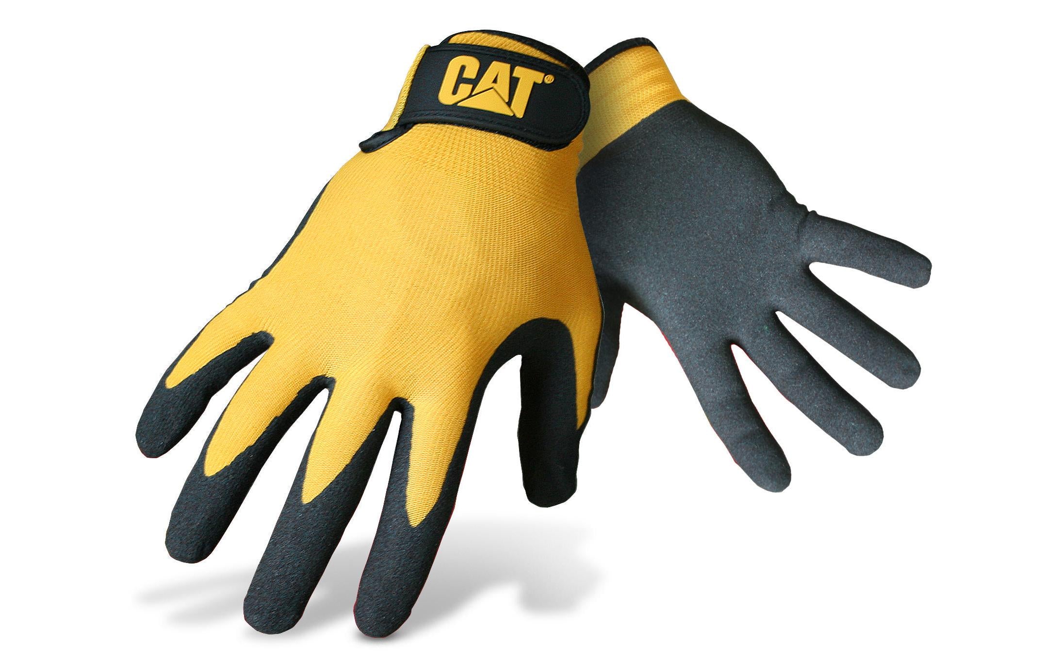 CAT Handschuhe Nitril, gelb Grösse XL