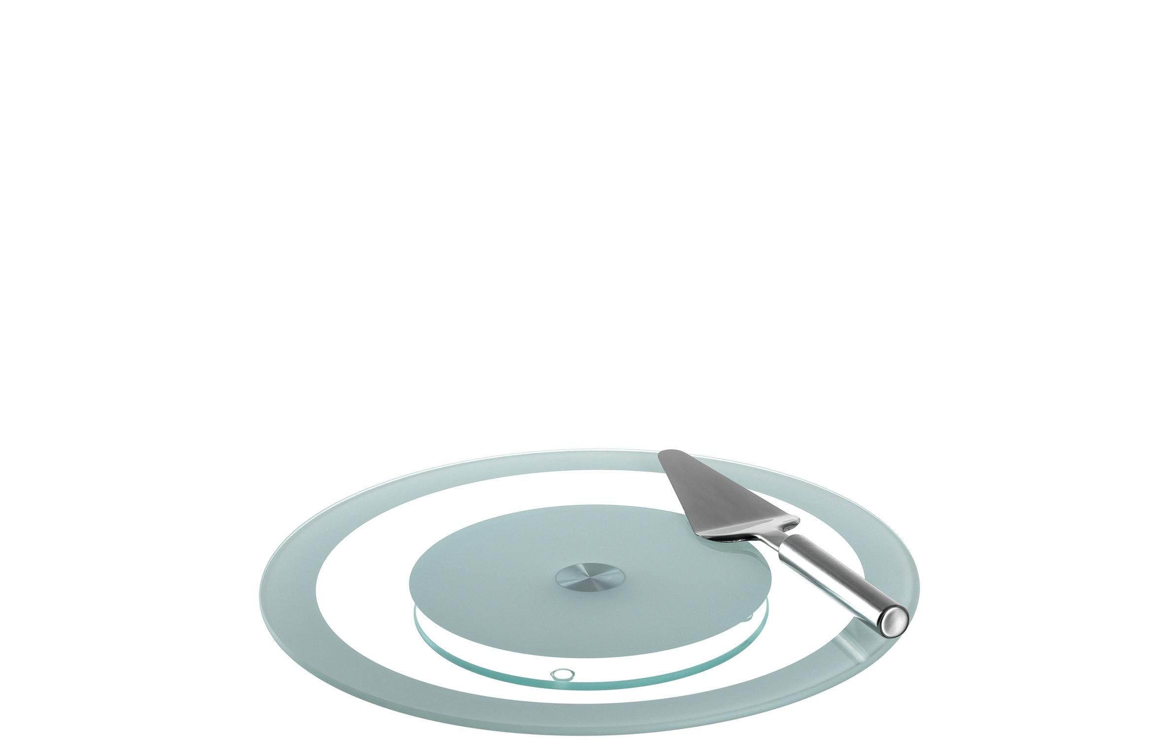Montana Tortenplatte 2er Set Bistro Durchmesser 36cm, mit Tortenmesser
