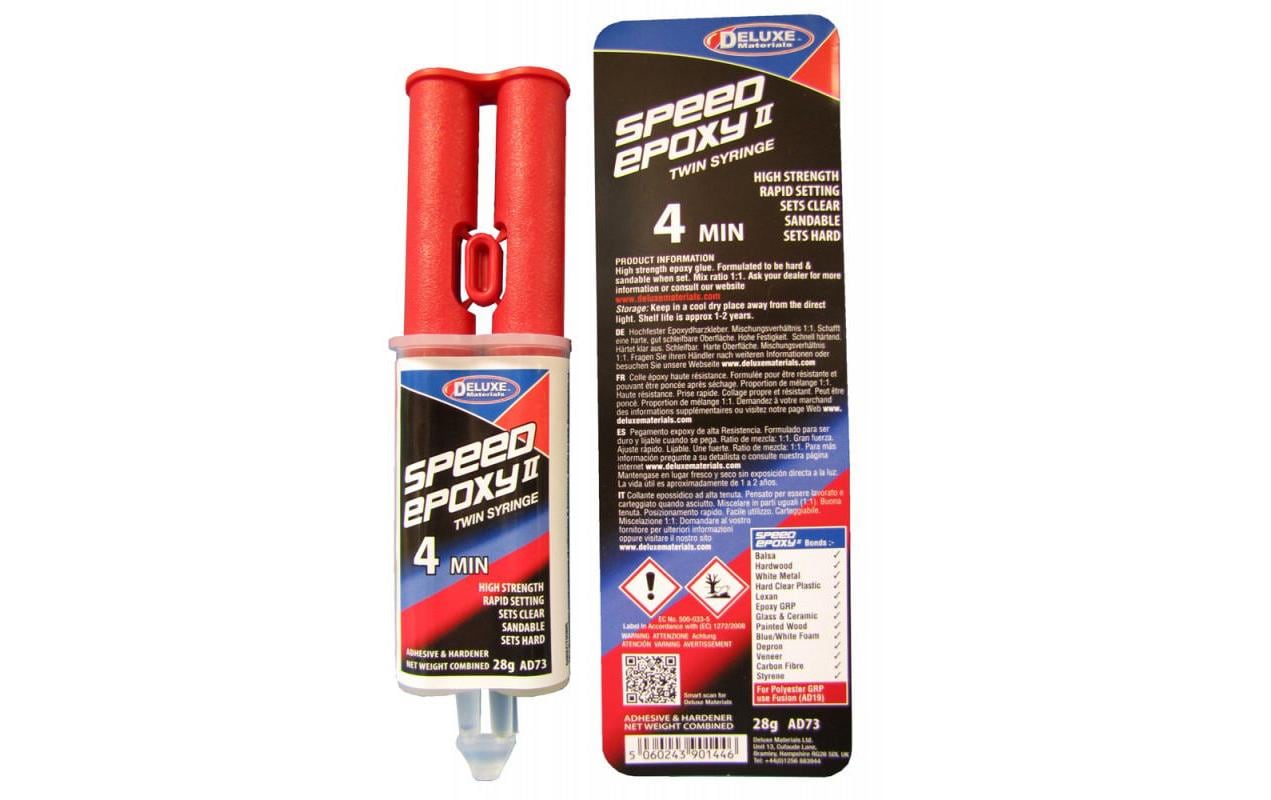 Deluxe Materials Speed Epoxy II 4 min 28g Spritze