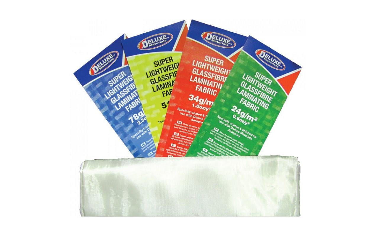 Deluxe Materials Fibreglass Cloth 24g 1m2