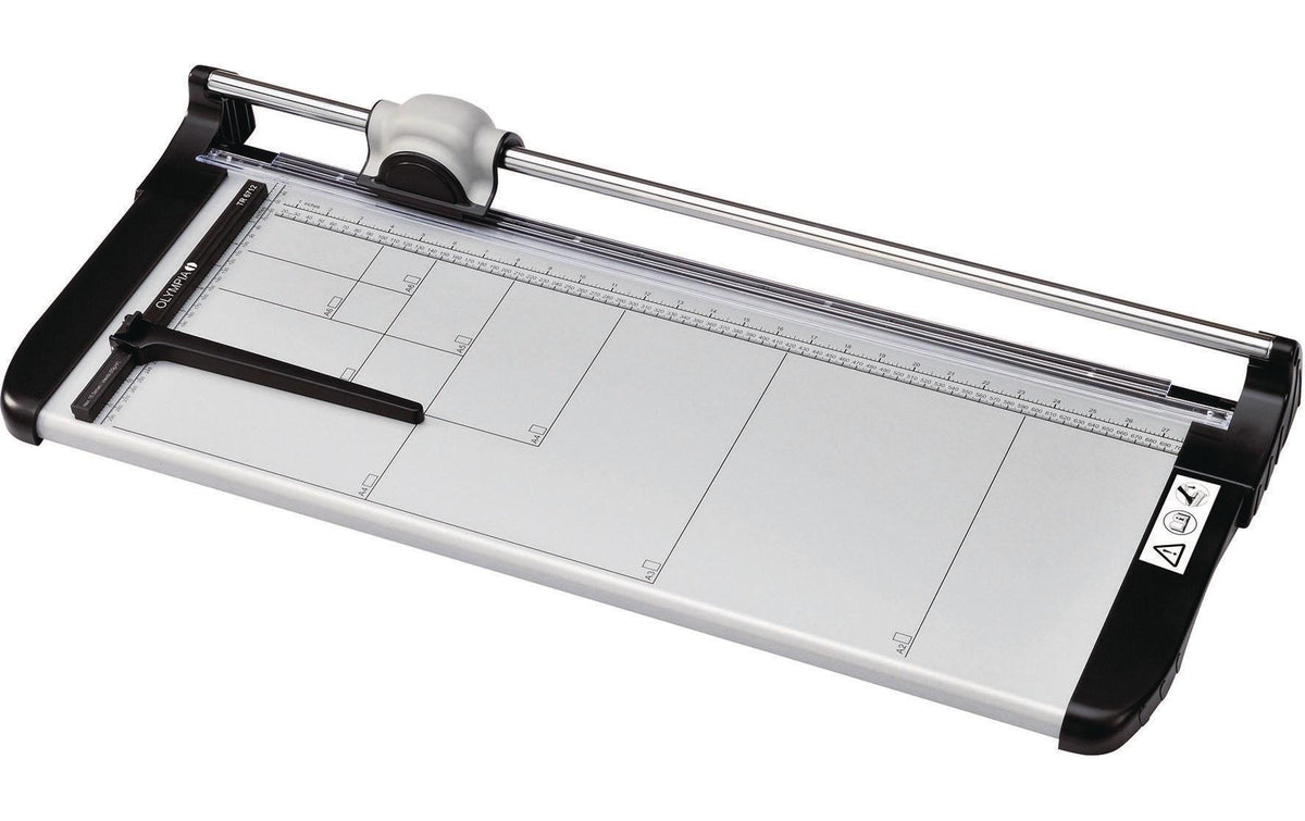 Olympia Rollenschneider TR 6712 A2, Schnittleistung: max 12 Blätter