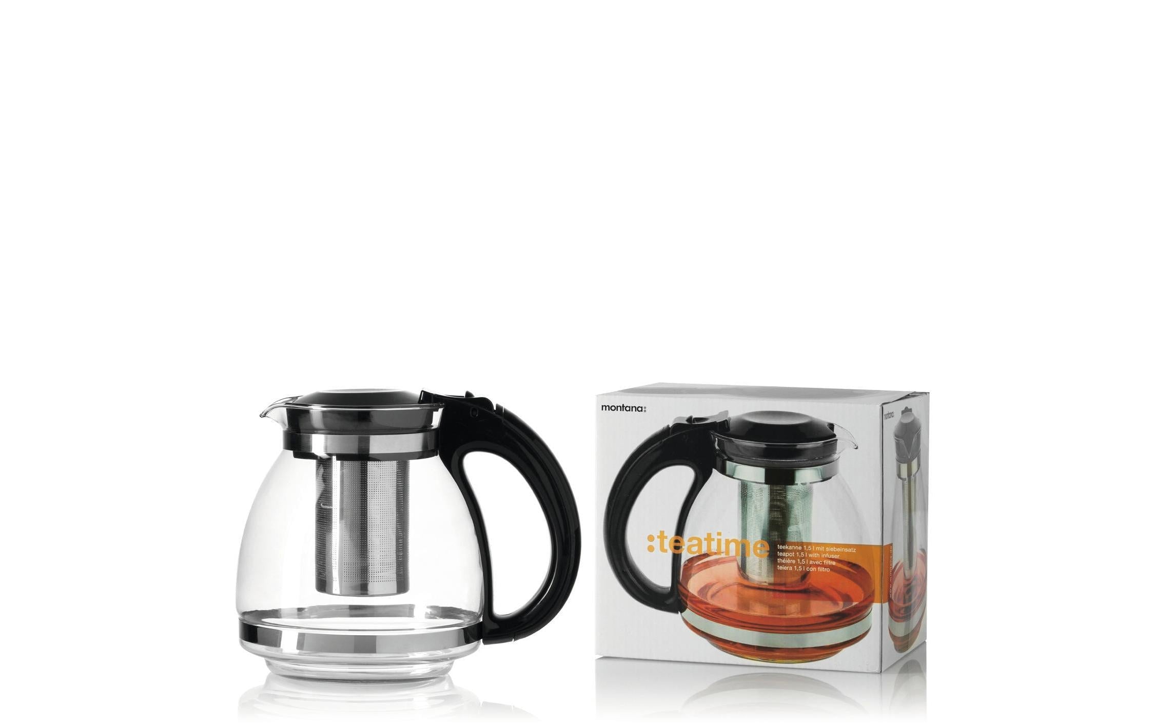 Montana Teekanne Teatime 1.1l Volumen: 1.5l, H: 17cm, D: 19cm