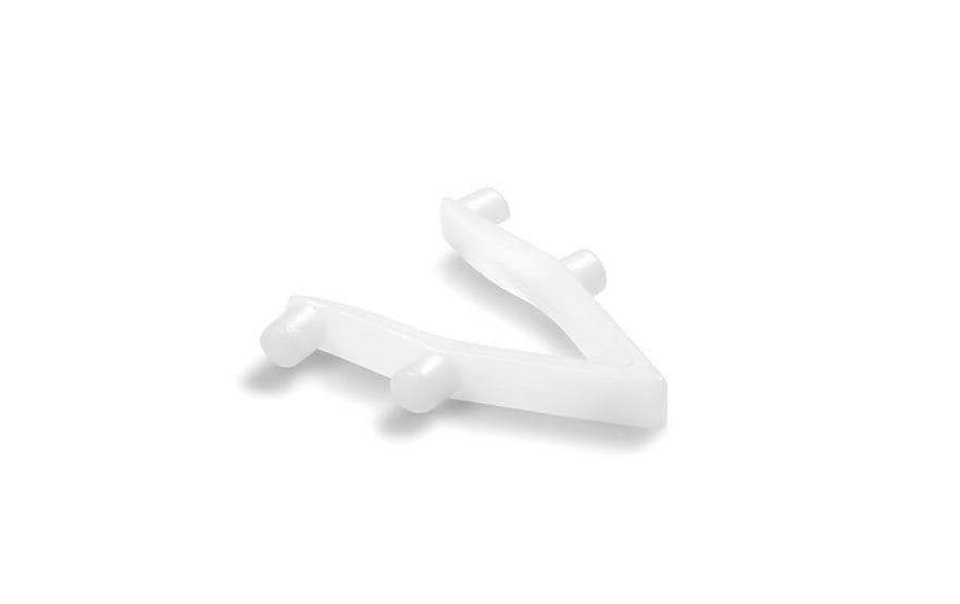 Doppelter Knopf Federclip