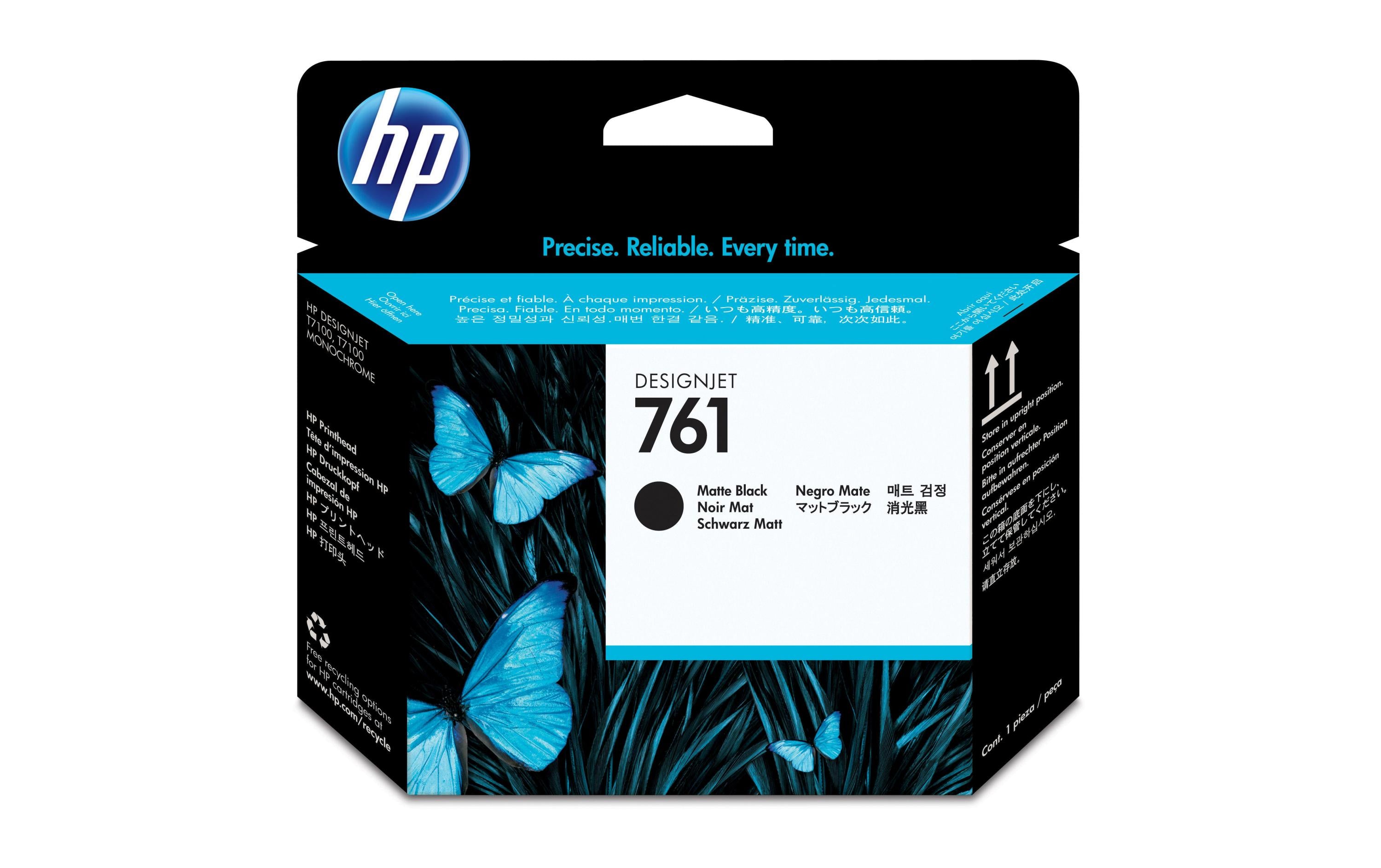 HP Tinte Nr. 761 - Mattschwarz (CH648A) für DesignJet T7100 / T7200
