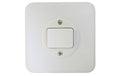 Mica Schalter S3, UP, weiss Komplettset mit Rahmen